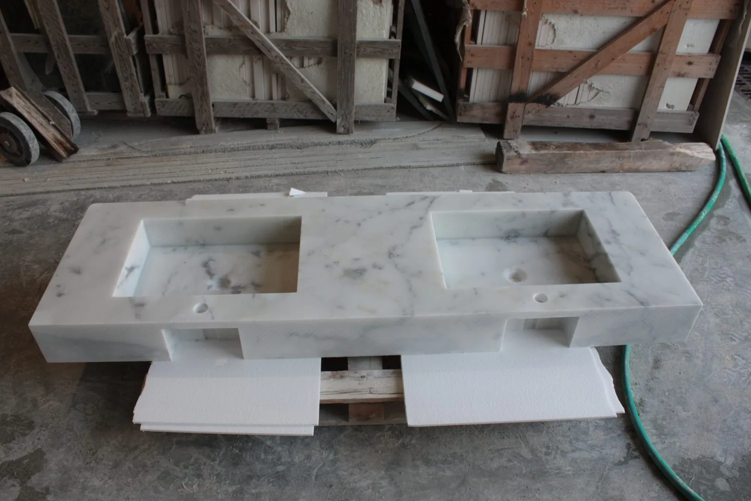 Massello in marmo e pietra naturale · Marmi di Carrara · lavoro 44