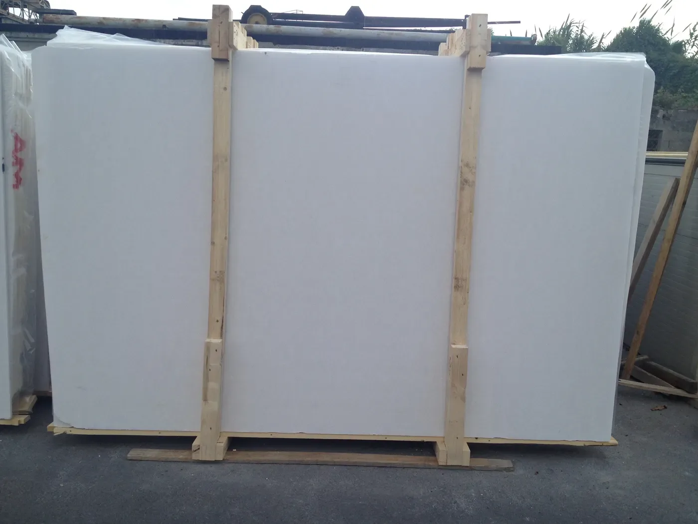 Bianco Thassos Sivec Pure · marmo · lastra · foto 2