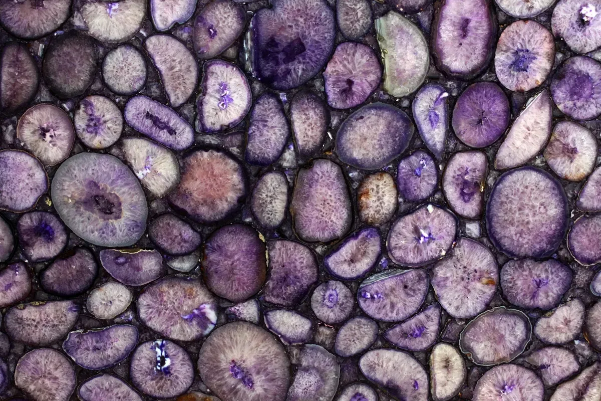 Crystal Agate Viola · marm