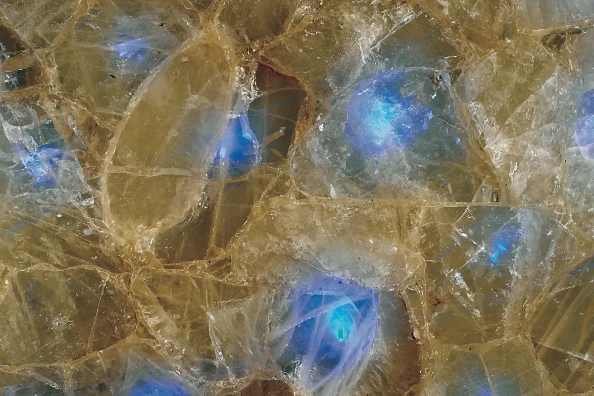 Fiber Optic Quartz Blue · marm