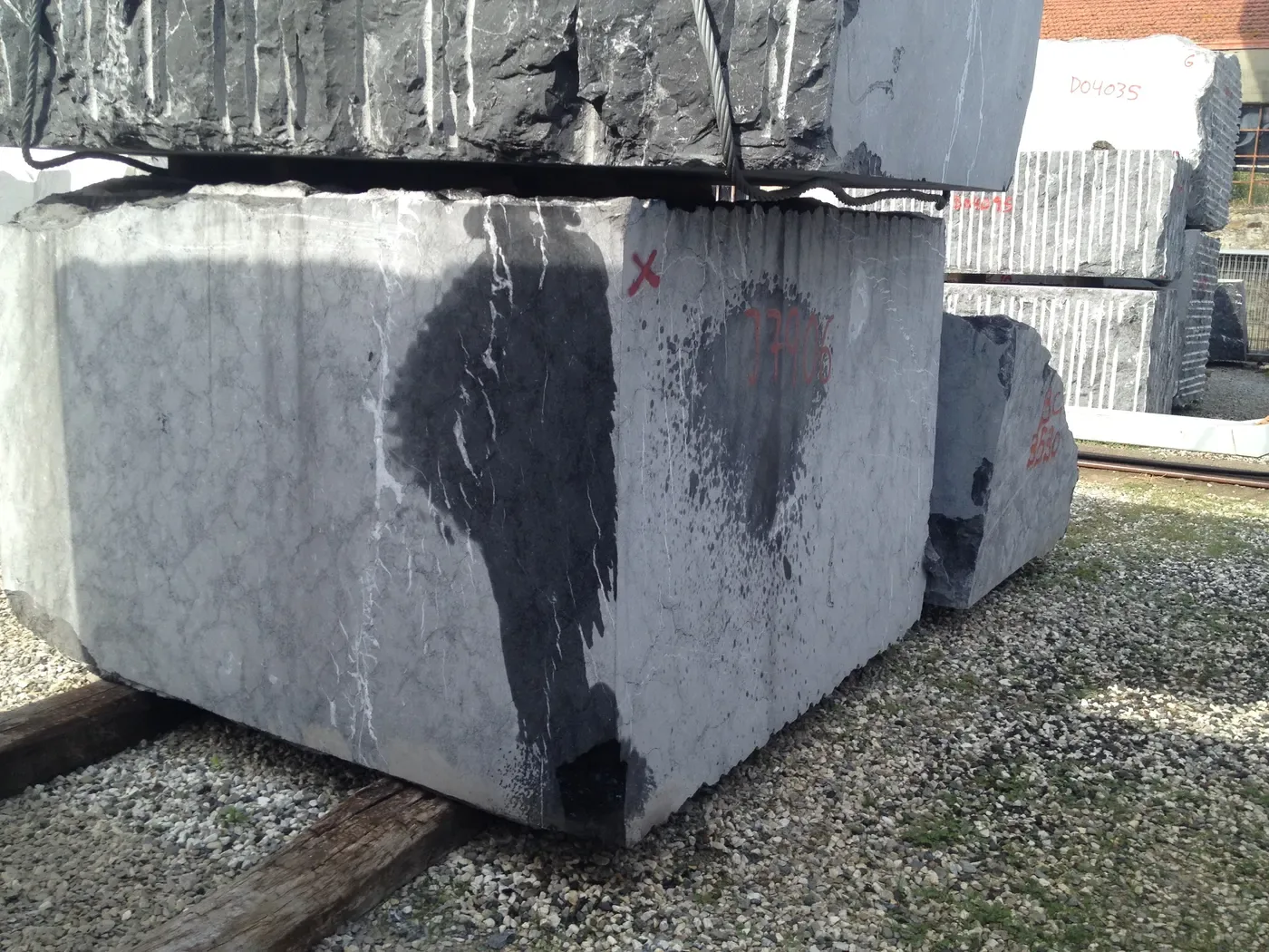 Nero Marquina · marmo · lastra · foto 4