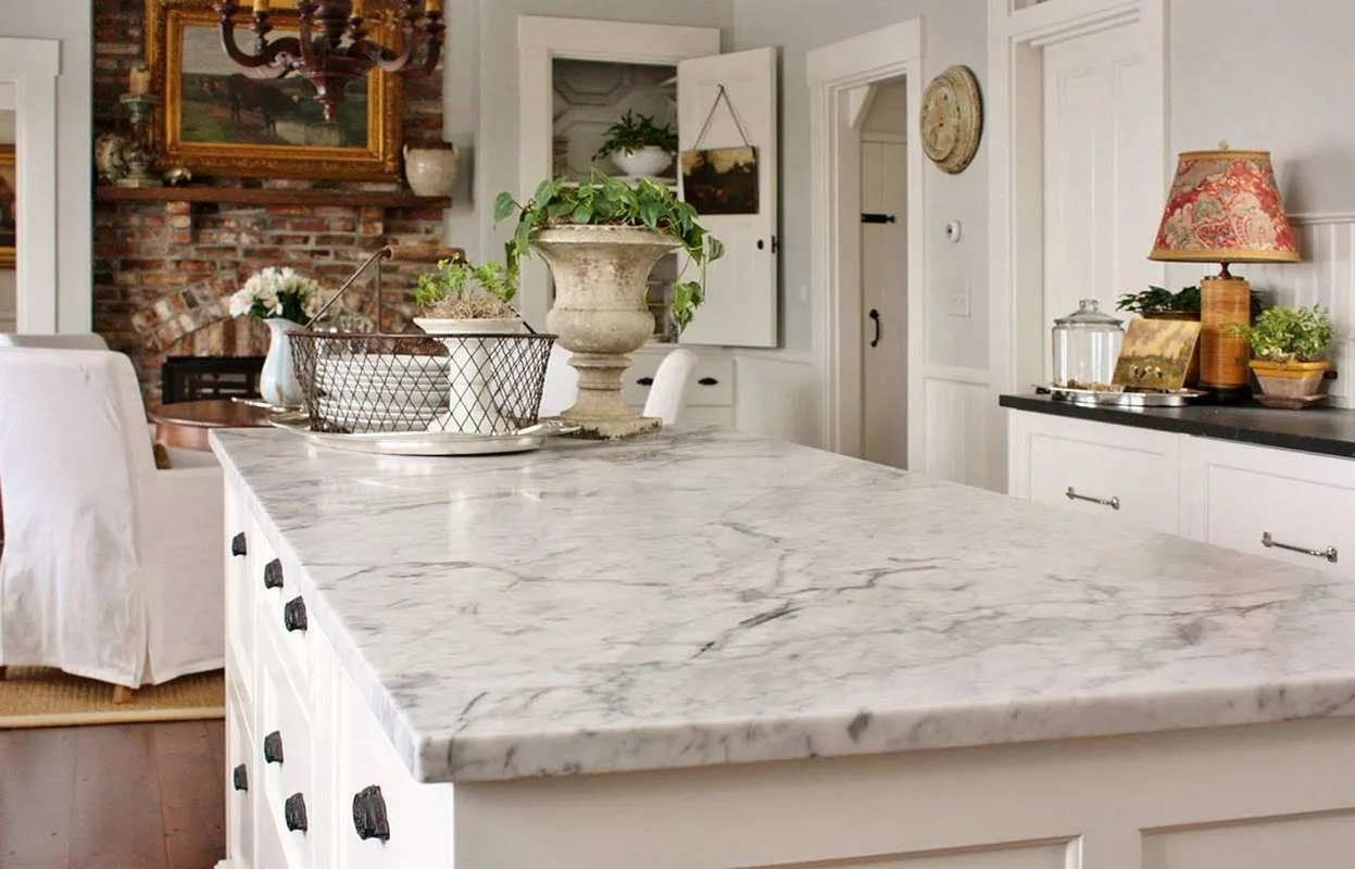 Cucine in marmo e pietra naturale · Marmi di Carrara · progetto 6
