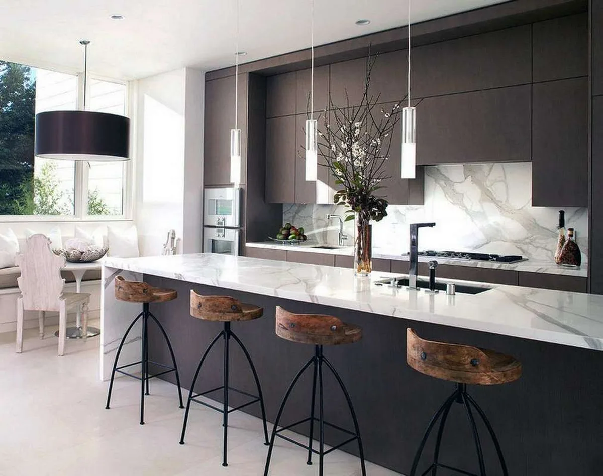 Cucine in marmo e pietra naturale · Marmi di Carrara · progetto 10